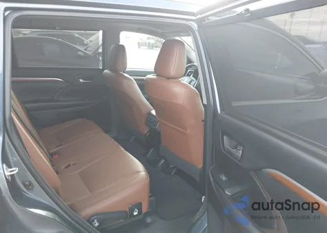 2018 Toyota Highlander Limited Platinum z USA, uszkodzony, nr VIN 5TDDZRFH2JS842877